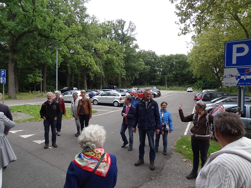  Uistapje 2017, rondleiding in de natuur en uitleg van de natuur. 